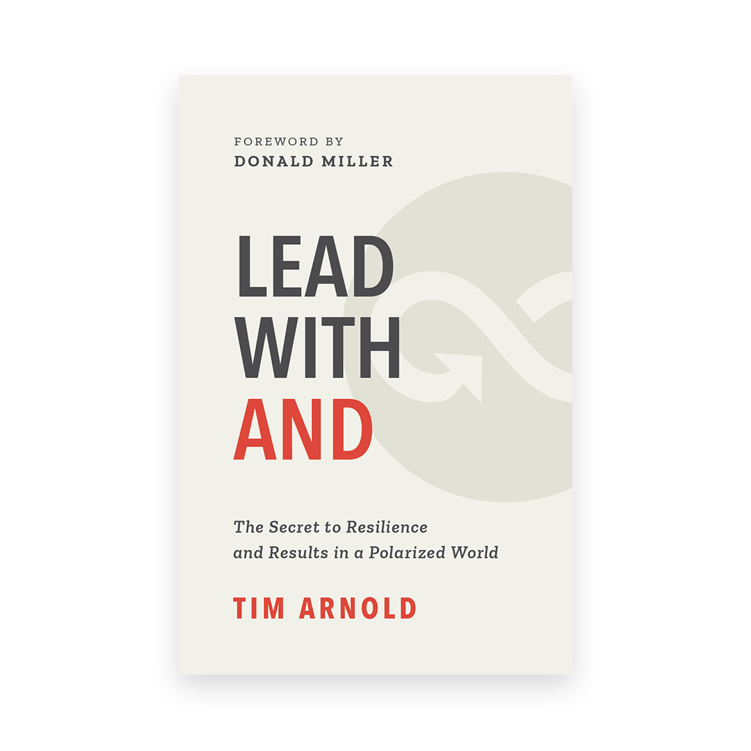 Lead with And book